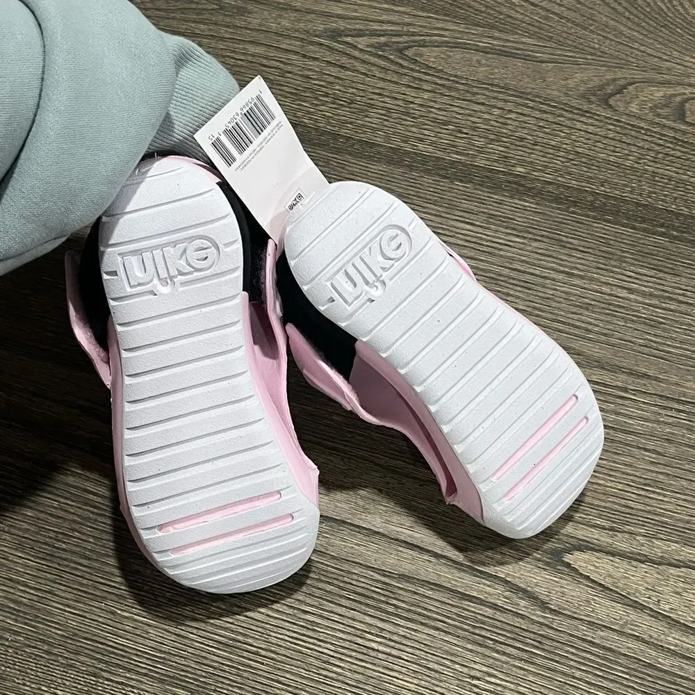 NWT Nike Sunray Protect 3 Toddler Sandals Pink White Black Size 12C DH9465-001